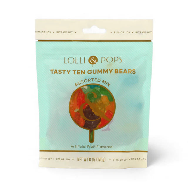 Tasty Ten Gummy Bears Bag