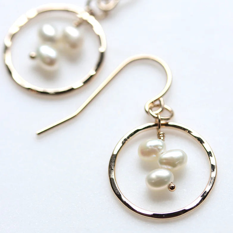 Pearl Posy Earrings