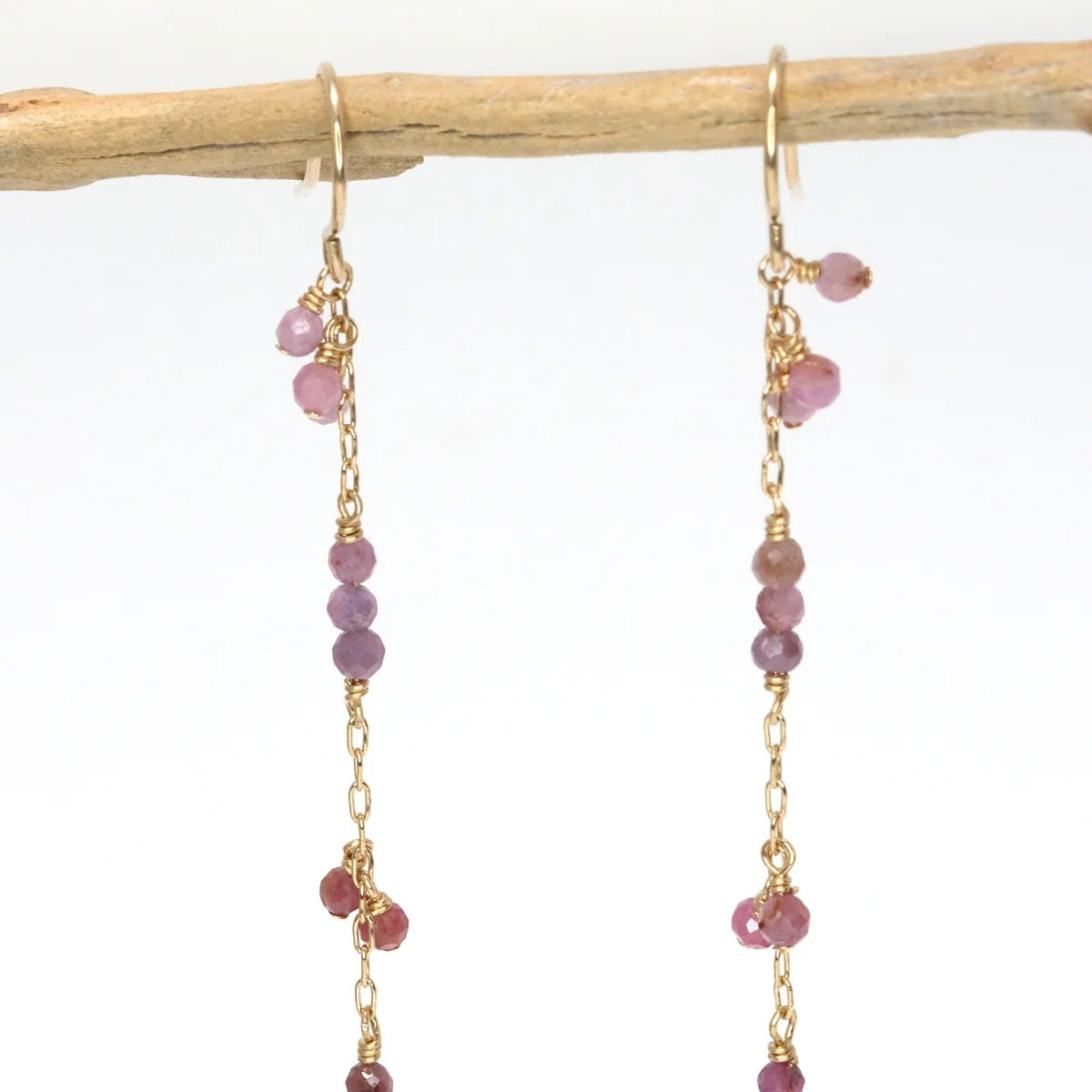 Ruby Illumine Earrings
