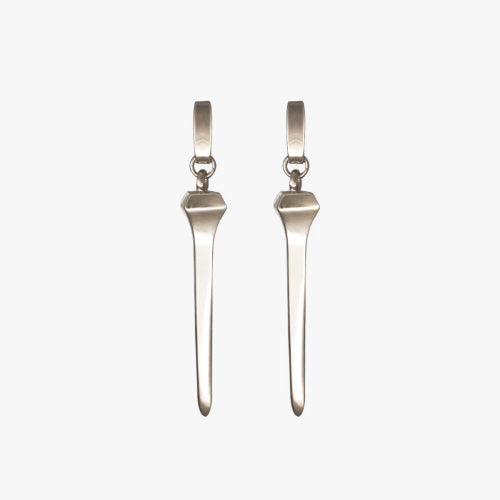 Diamond Nail Earrings