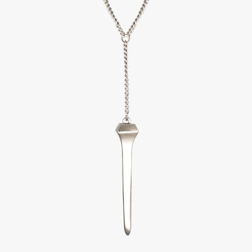 Diamond Nail Necklace