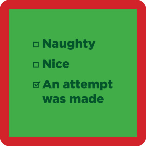 Humorous Coaster | Christmas