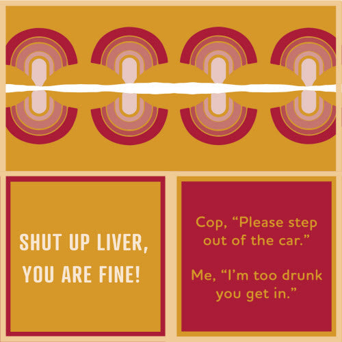 Double-Sided Cocktail Napkin
