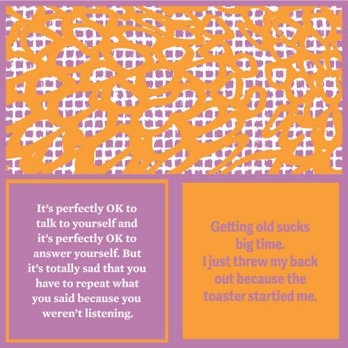 Double-Sided Cocktail Napkin