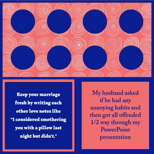 Double-Sided Cocktail Napkin