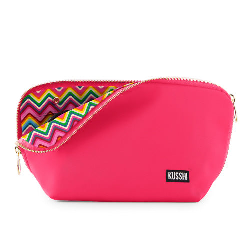 Signature Fabric Makeup Bag