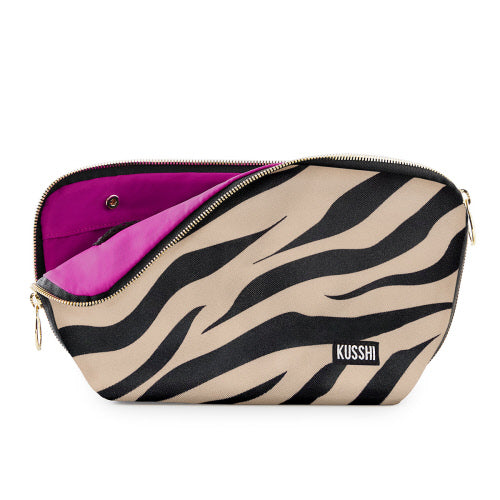 Signature Fabric Makeup Bag