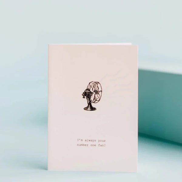 Your #1 Fan Greeting Card