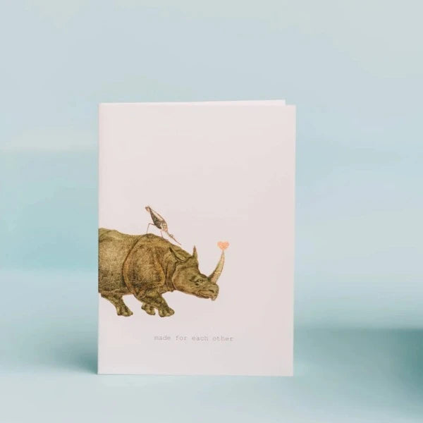 Made For Each Other Greeting Card