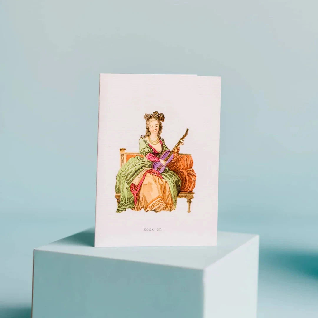 Rock On Greeting Card