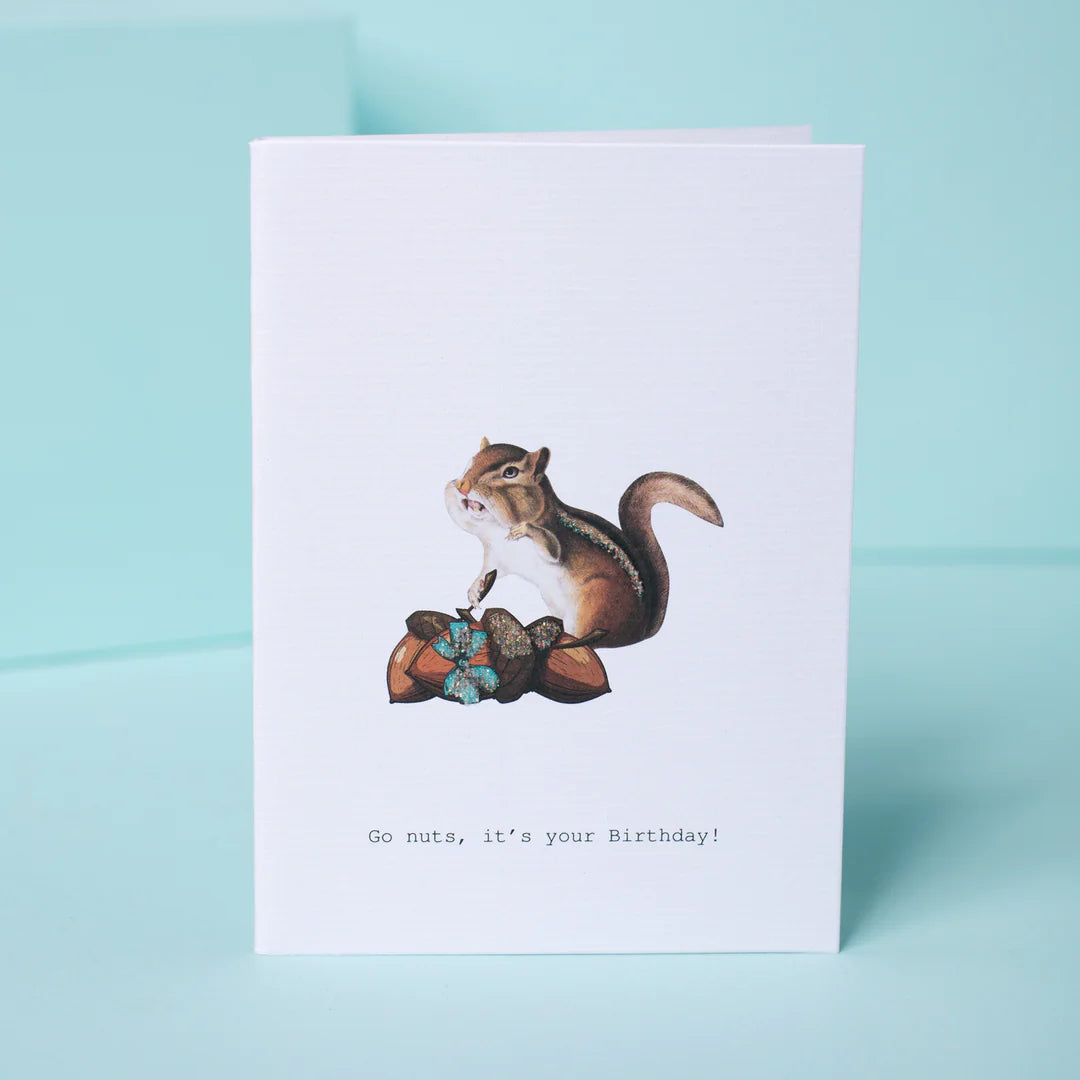 Go Nuts Greeting Card