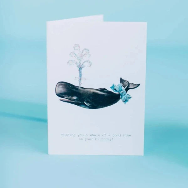 A Whale of a Good Time Greeting Card