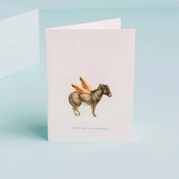 Anything's Possible Greeting Card