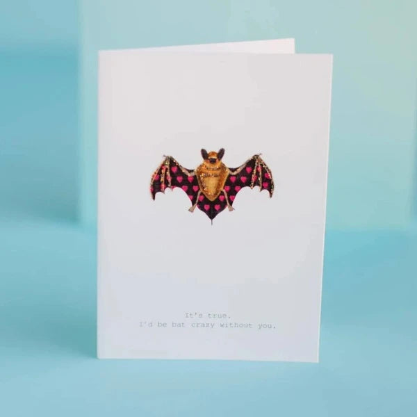 Bat Crazy Without You Greeting Card