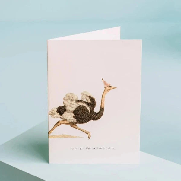 Party Like a Rock Star Greeting Card