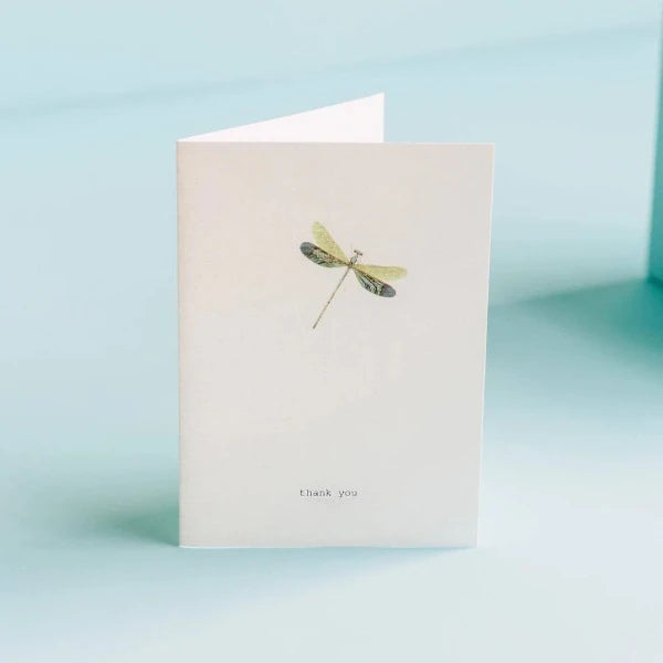 Thank You Dragonlfy Greeting Card