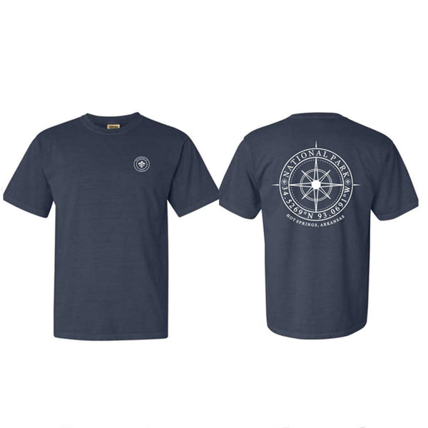 National Park Compass Tee | Denim