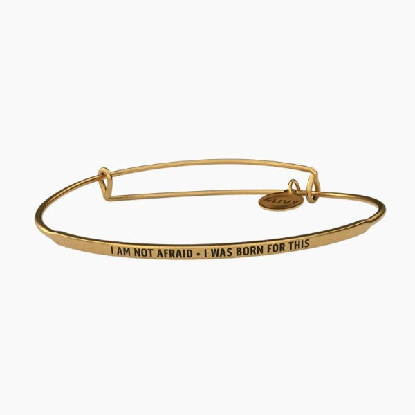 I Am Not Afraid I Was Born For This Bangle | Posy