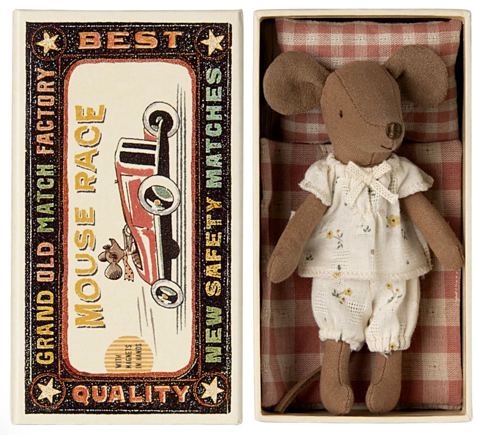 Big Sister Mouse in Matchbox Pj’s