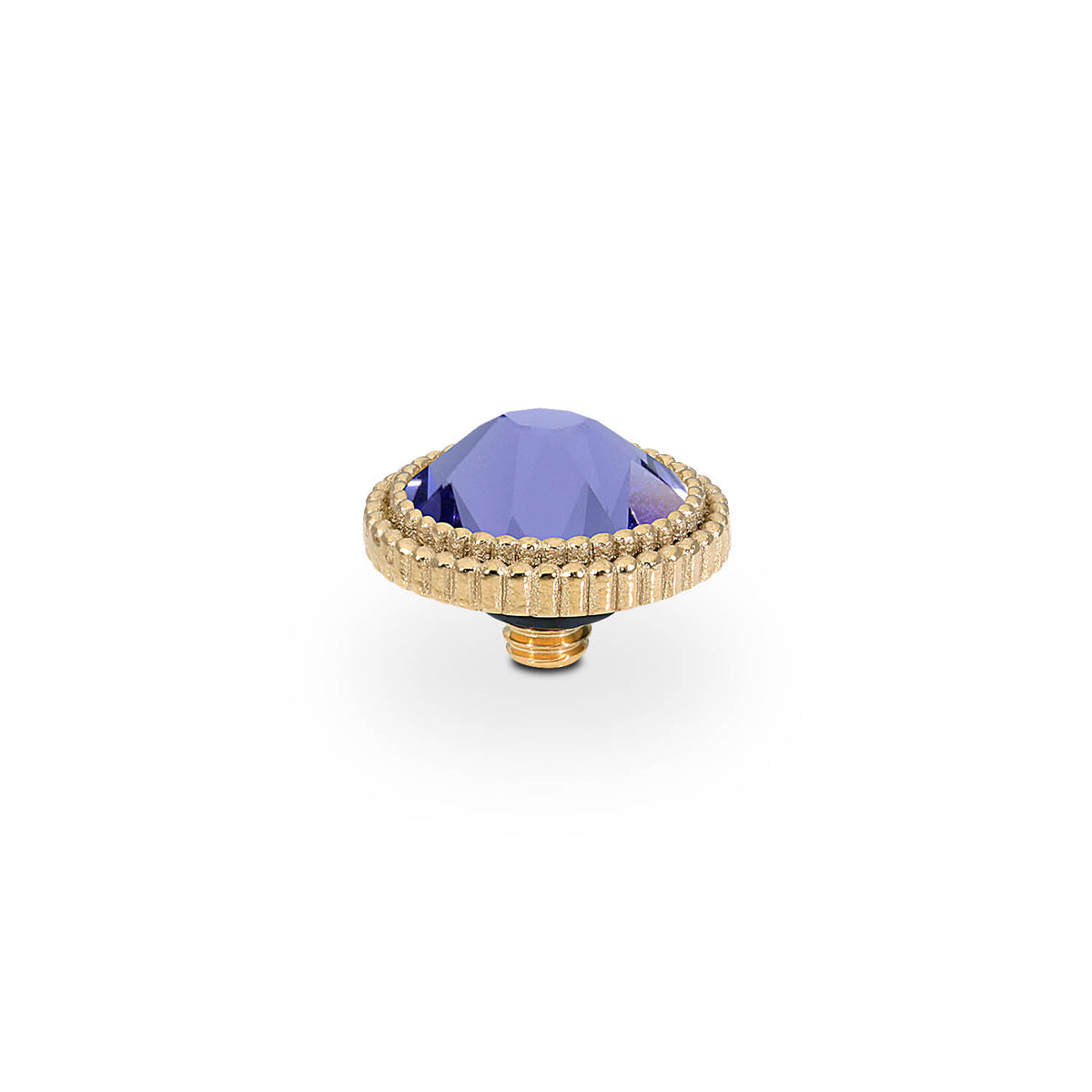 Gold Fabero Flat Top | 10mm