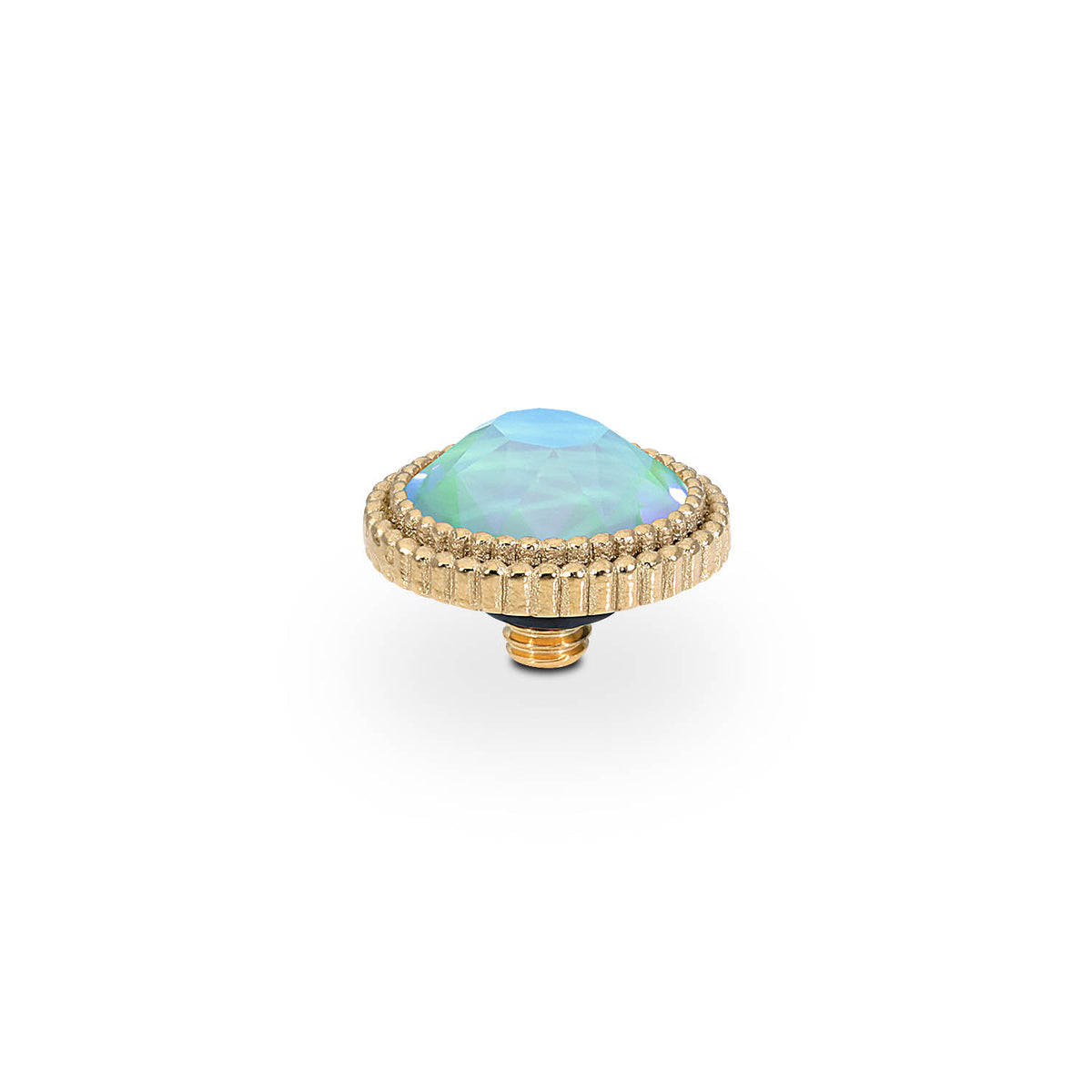 Gold Fabero Flat Top | 10mm