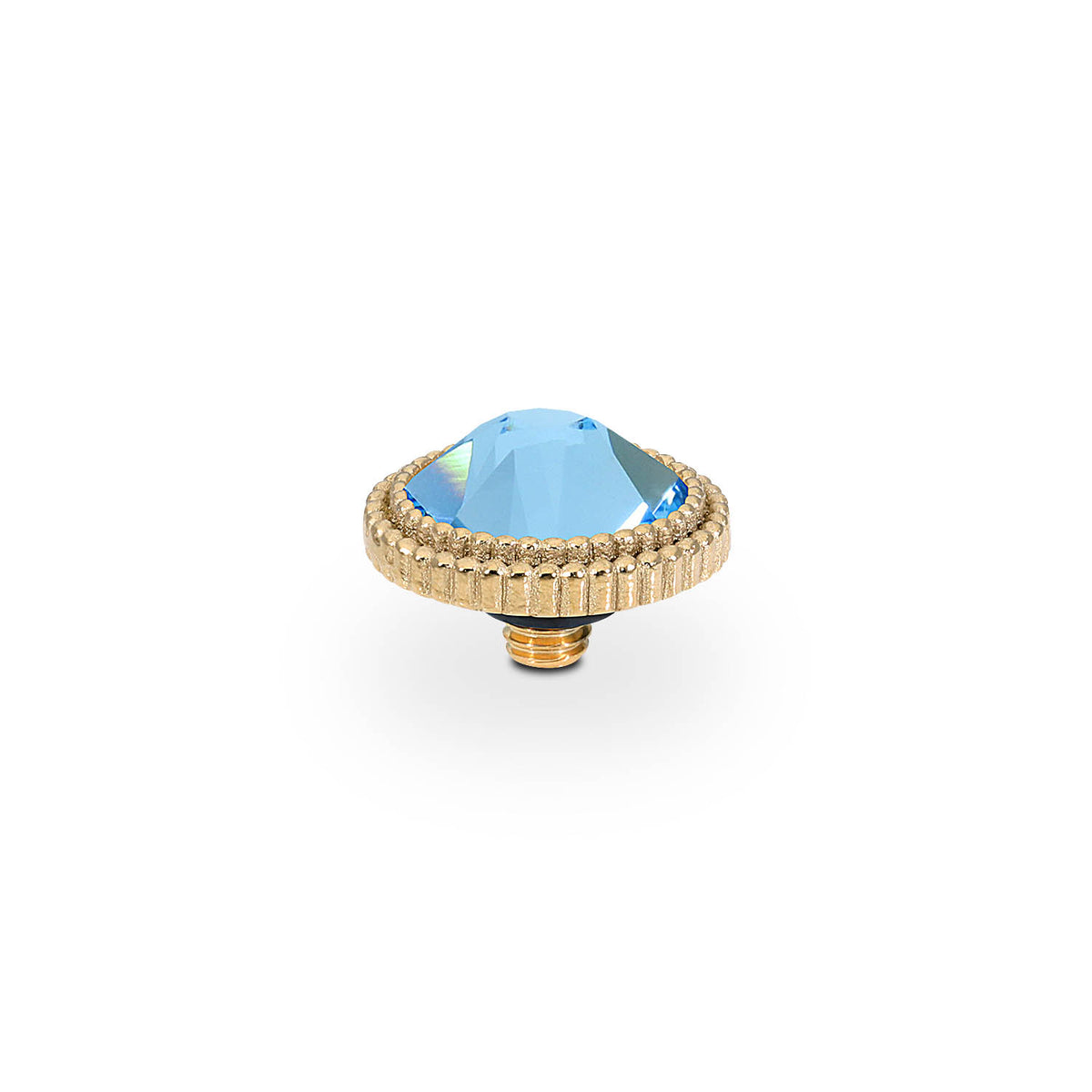 Gold Fabero Flat Top | 10mm