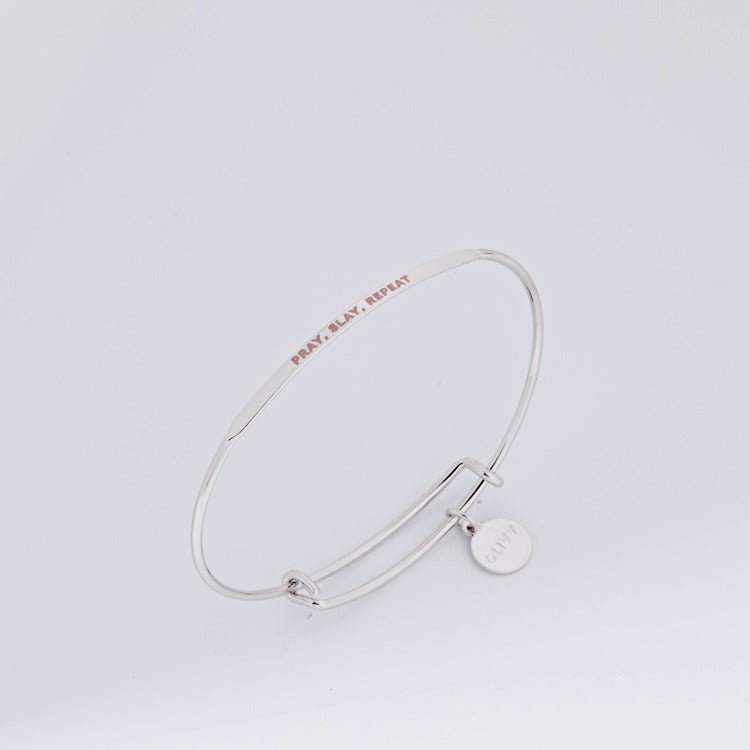 Pray, Slay, Repeat Bangle | Posy