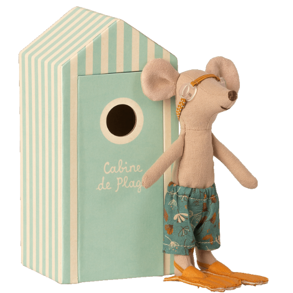 Beach Mice In Cabin de Plage