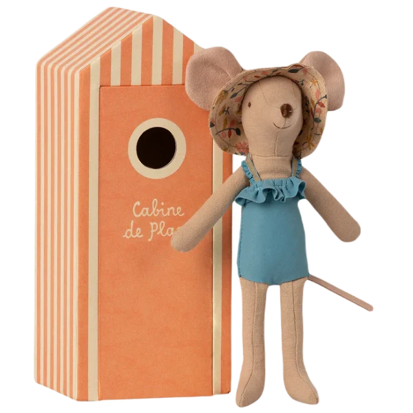 Beach Mice In Cabin de Plage