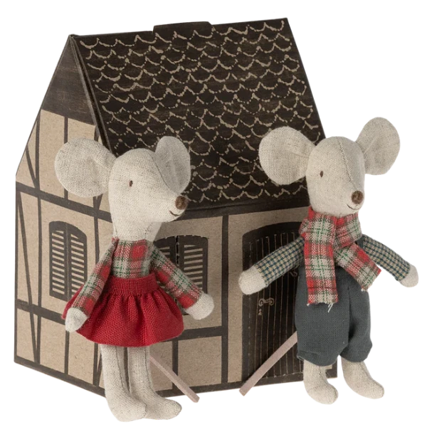 Winter Mice Twins | Little Brother and Sister