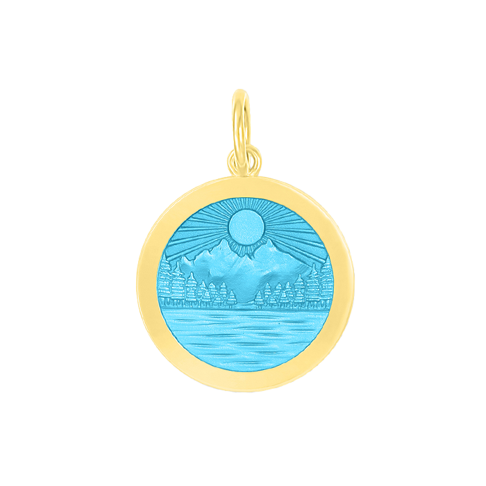 Lola Lake Life Pendant | Gold