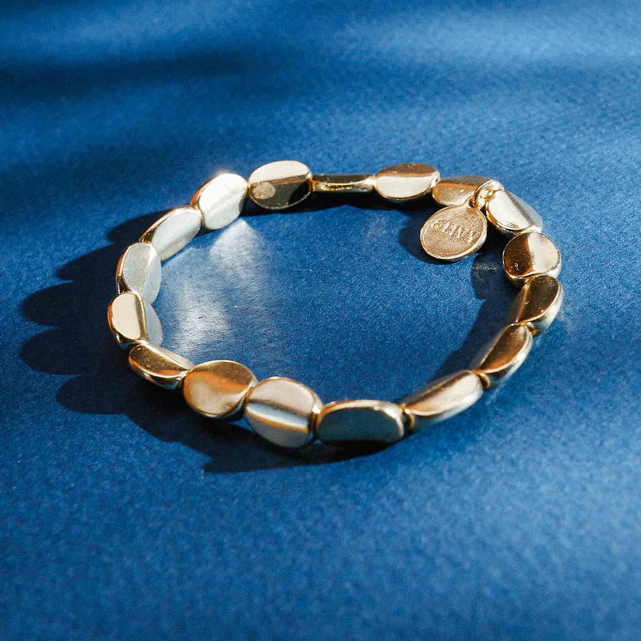 Everything's Copacetic Beaded Stretch Bracelet