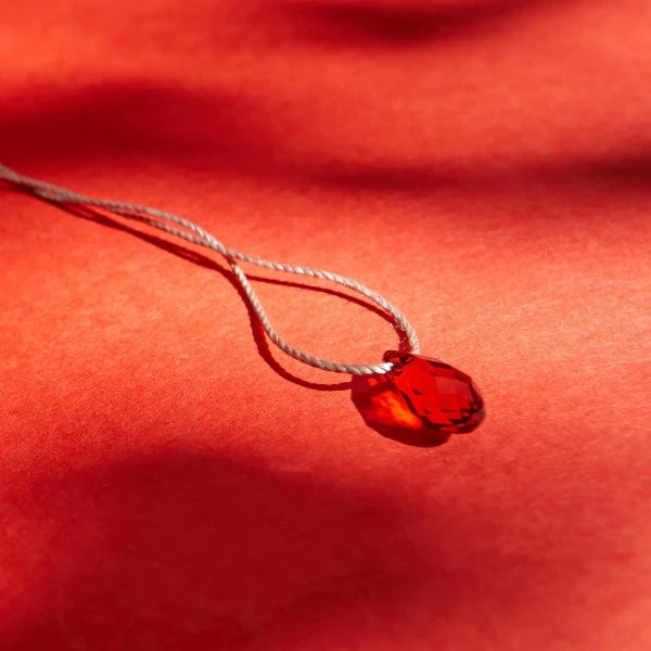 Light Prism Crystal Necklace Slider | Hyevibe