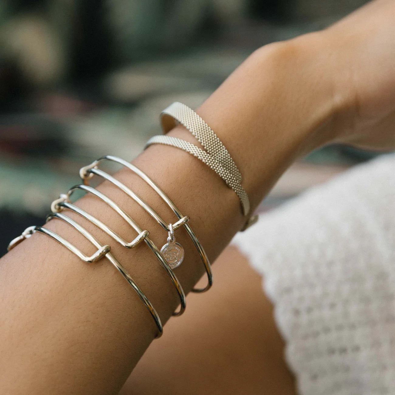 Metalystic Dome Expandable Bangle