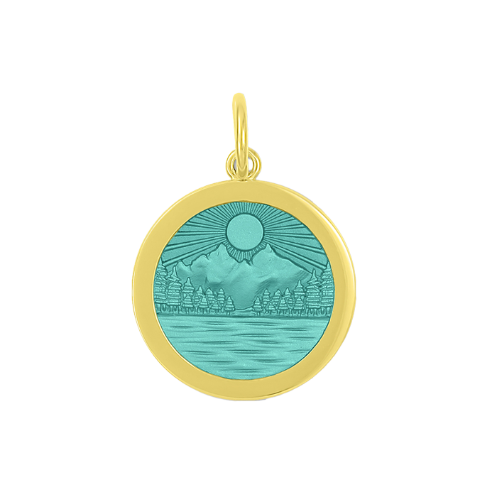 Lola Lake Life Pendant | Gold