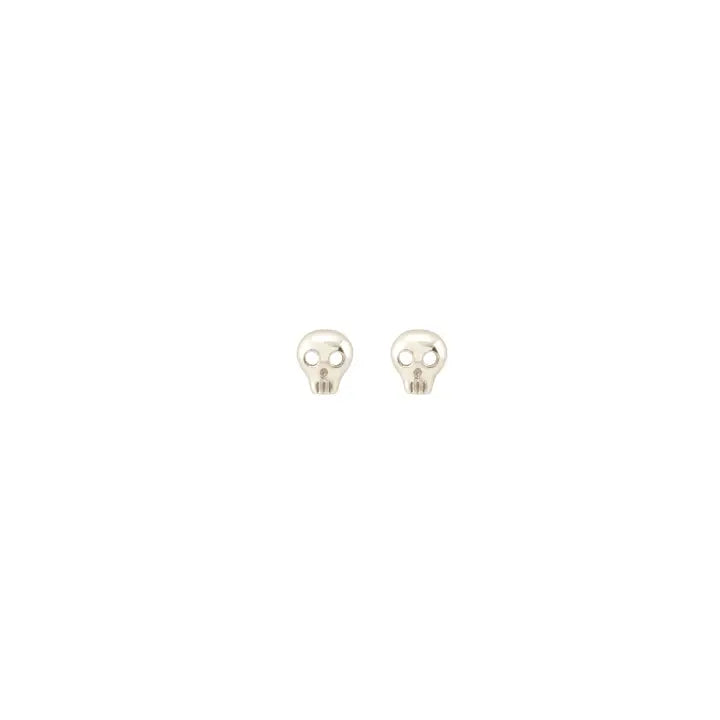 Tiny Skull Stud Earrings