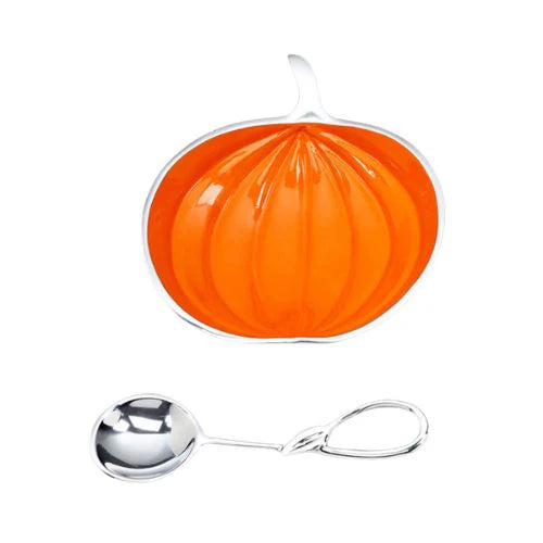 Pumpkin Dish with Spoon