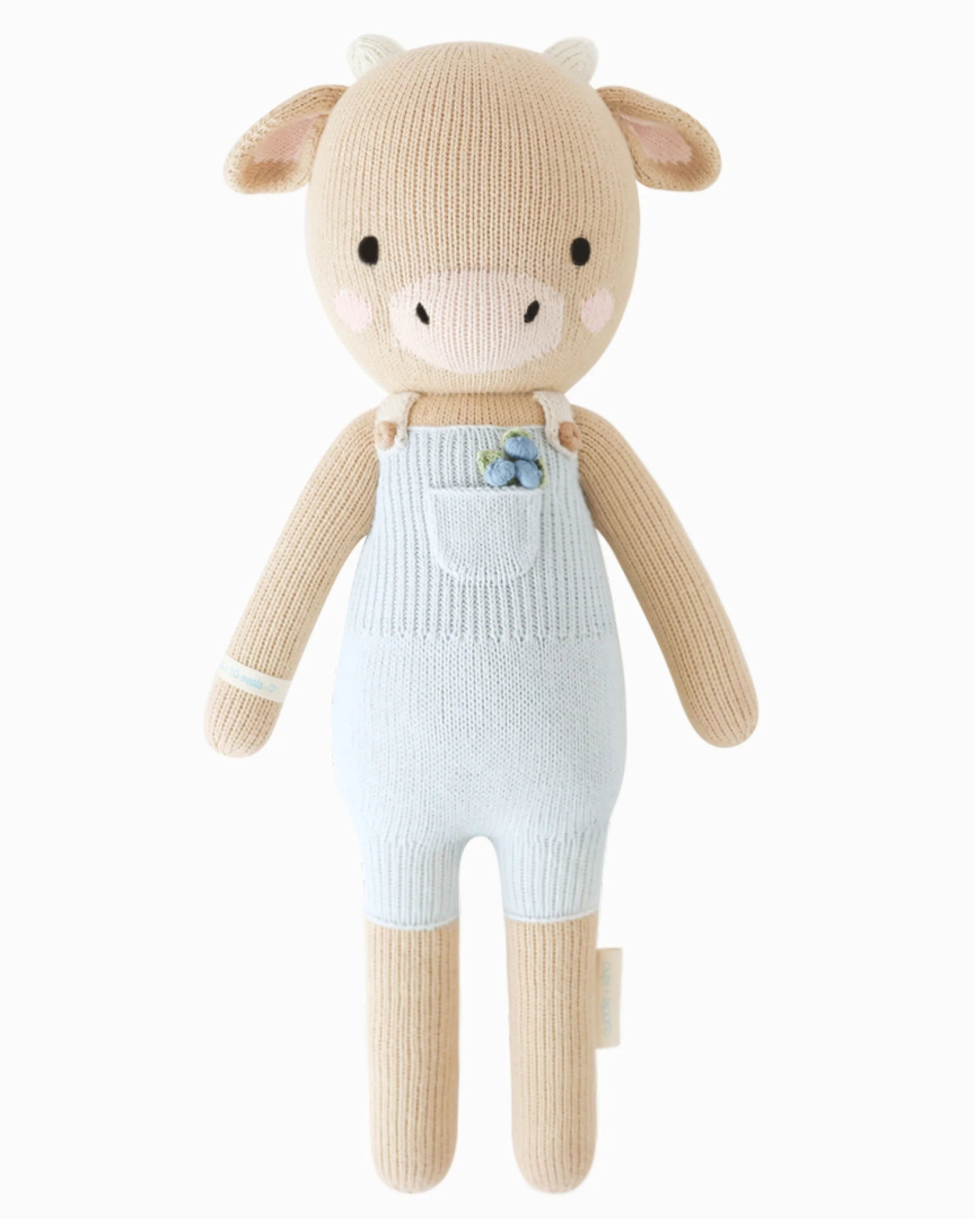 Asher the Cow Handmade Doll