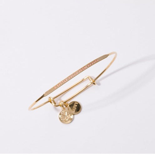 A Little Hello From Heaven Bangle | Posy
