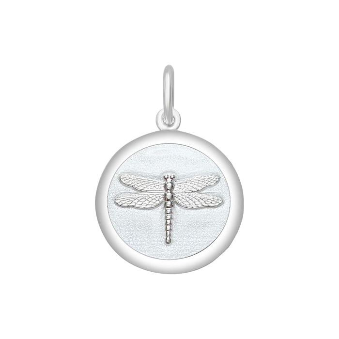 Lola Dragonfly Pendant | Silver