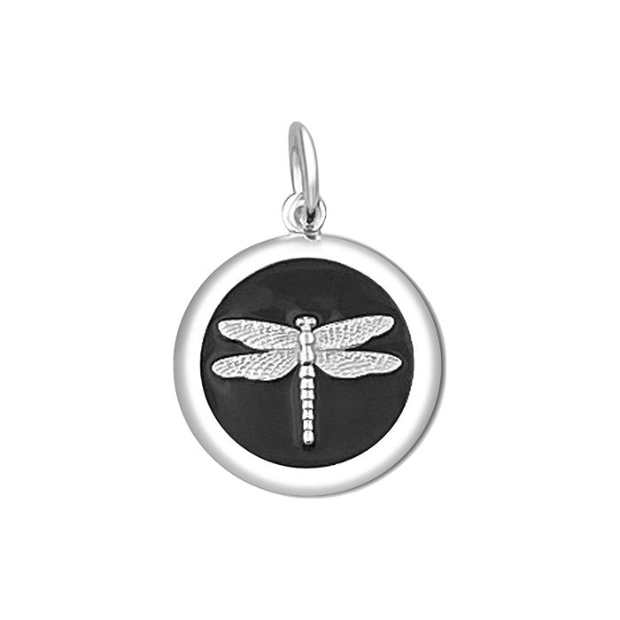 Lola Dragonfly Pendant | Silver