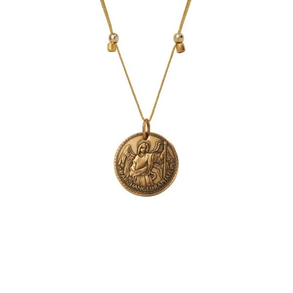 Mother Mary + Archangel Raphael Healing Necklace