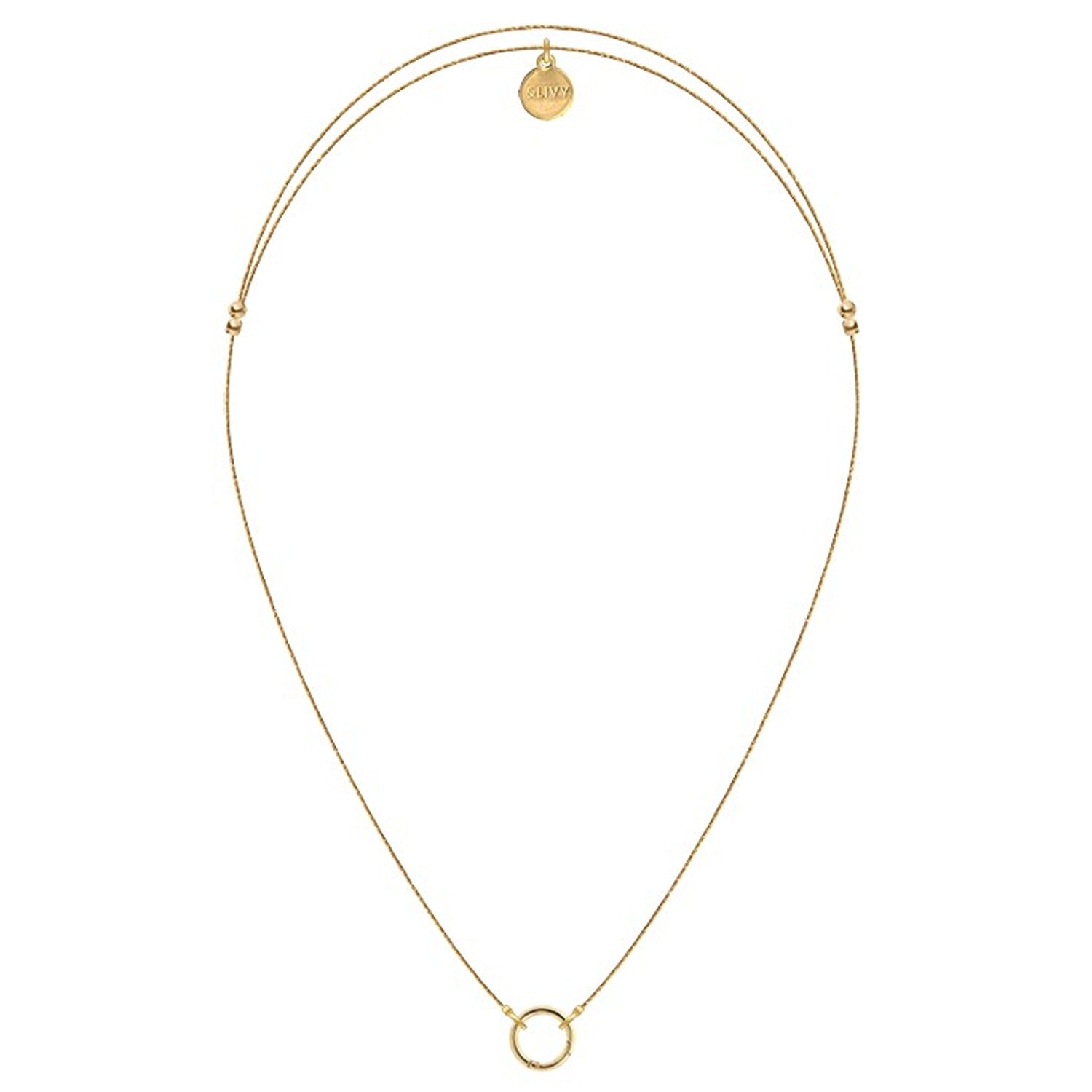 Adjustable Chain Charm Necklace
