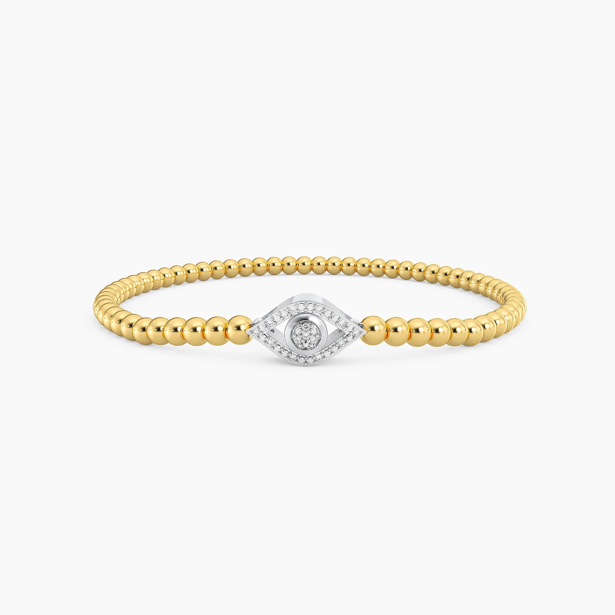 Eye on the Prize Beaded Bracelet