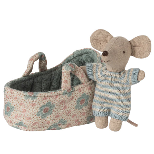 Baby Mouse in Carry Cot
