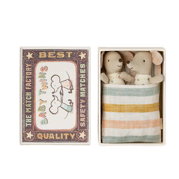 Baby Twins in Matchbox