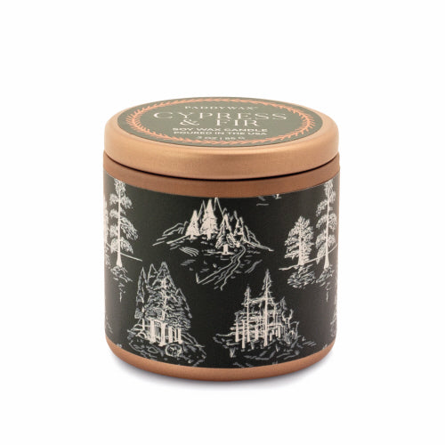 Cypress & Fir Candle | 3 oz Copper Tin