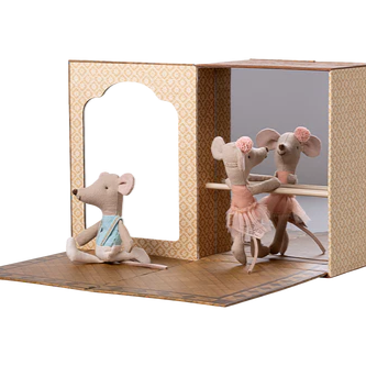 Ballerina Mice in Studio