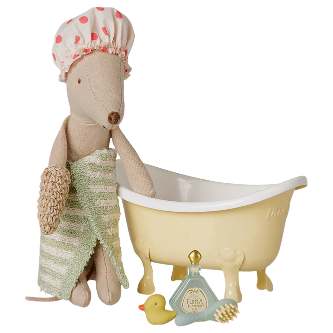 Mouse Bathtub Set