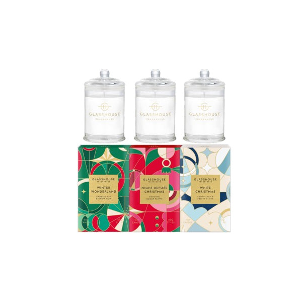 Christmas Candle Trio